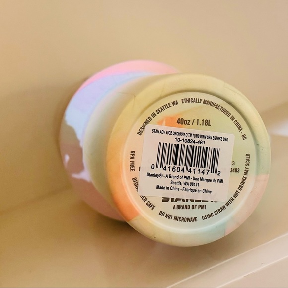 🎉LAST CHANCE🎉 Stanley 40 oz. Quencher H2.0 FlowState Tumbler Warm Serene - Picture 8 of 12